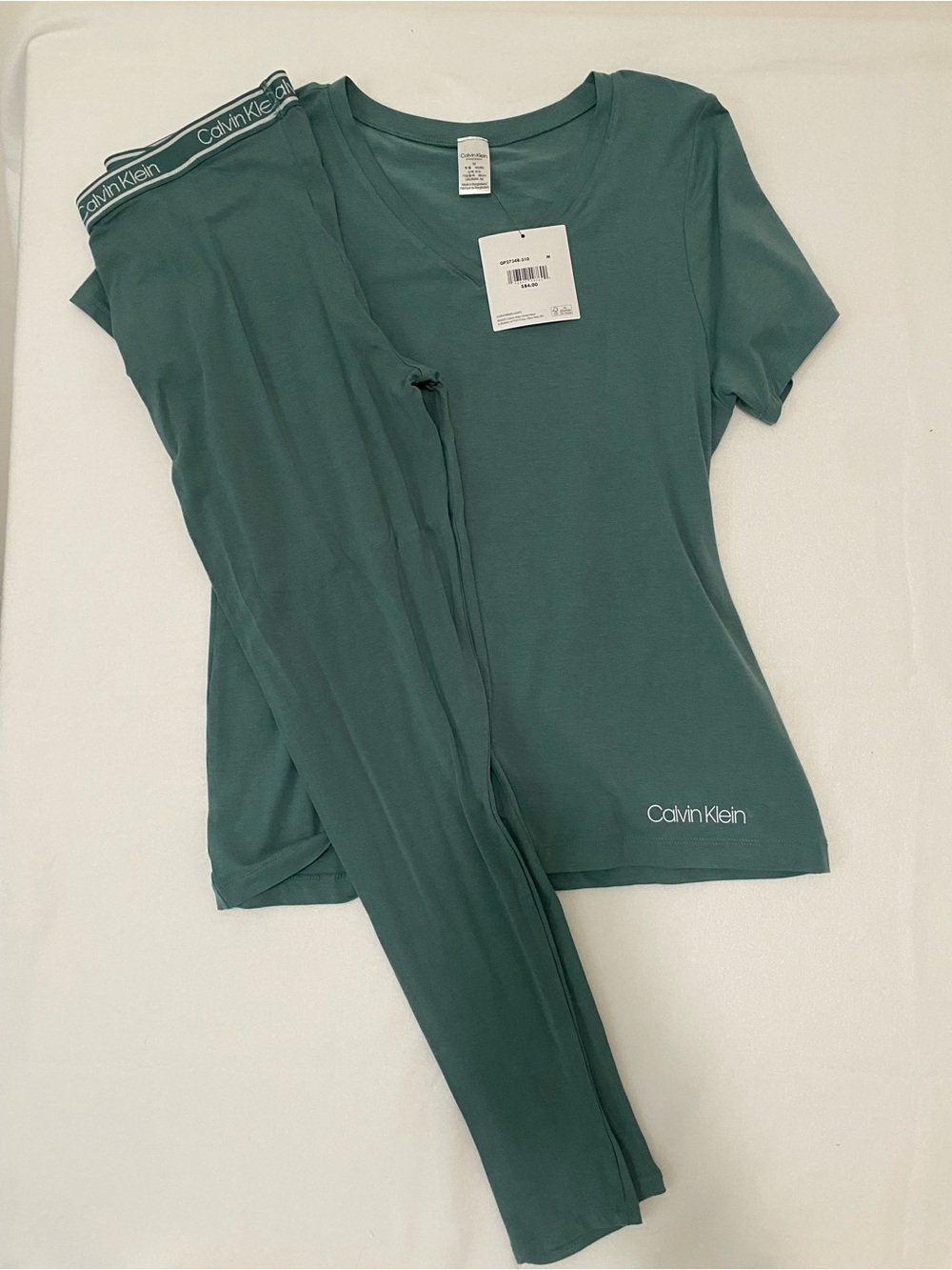 Calvin Klein Women's Short-Sleeve Pajama Set